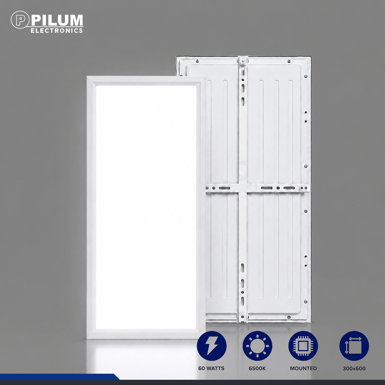 LED Panel Light - Mounted - 30x60cm