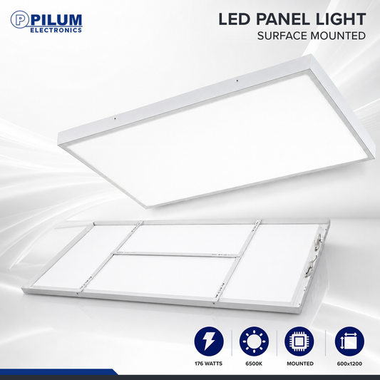LED Panel Light - Surface Mounted - 60x120cm