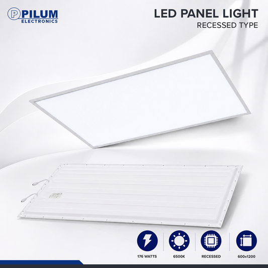 LED Panel Light - Recessed - 60x120cm