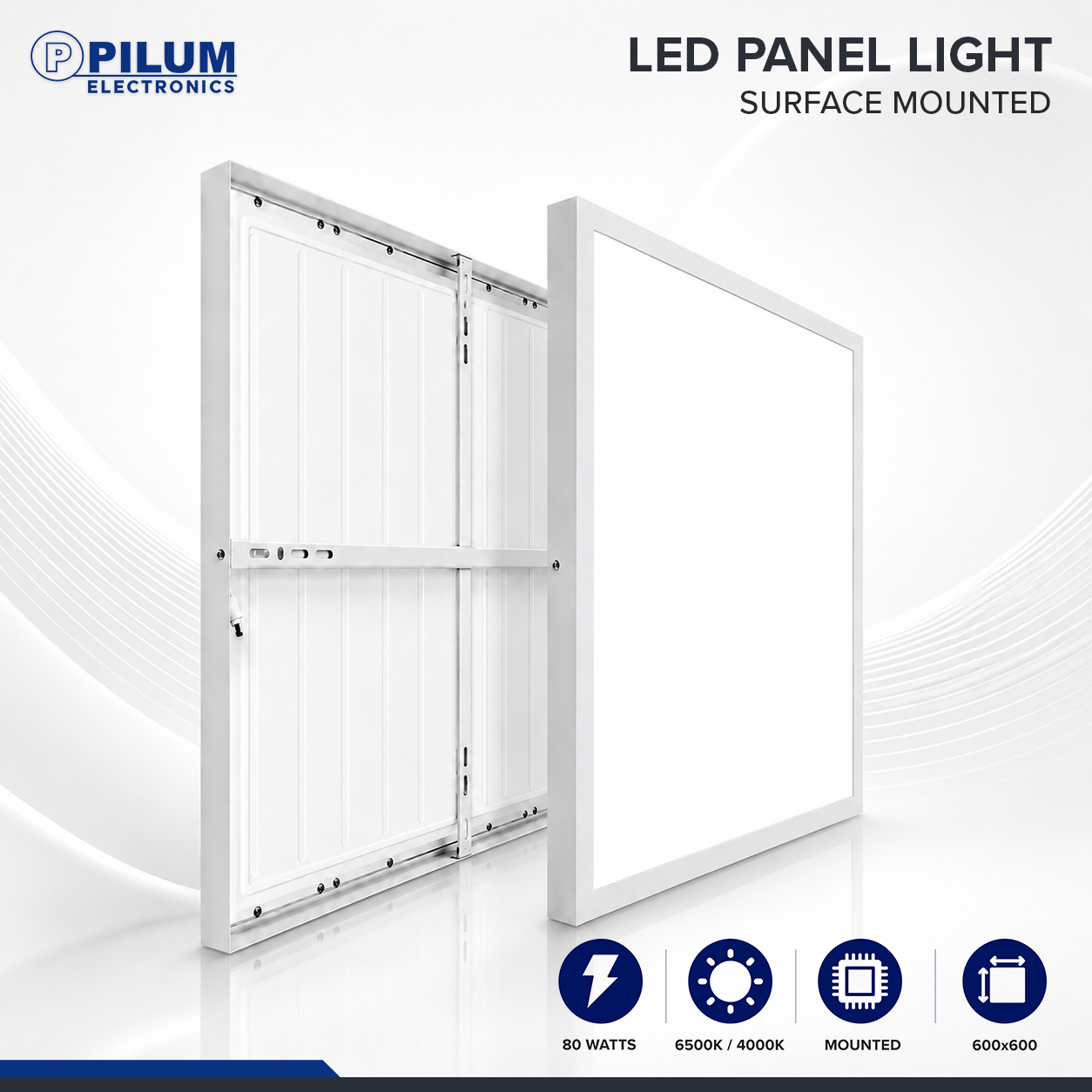 LED Panel Light - Surface Mounted - 60x60cm