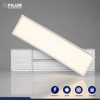 LED Panel Light - Surface Mounted - 30x120cm