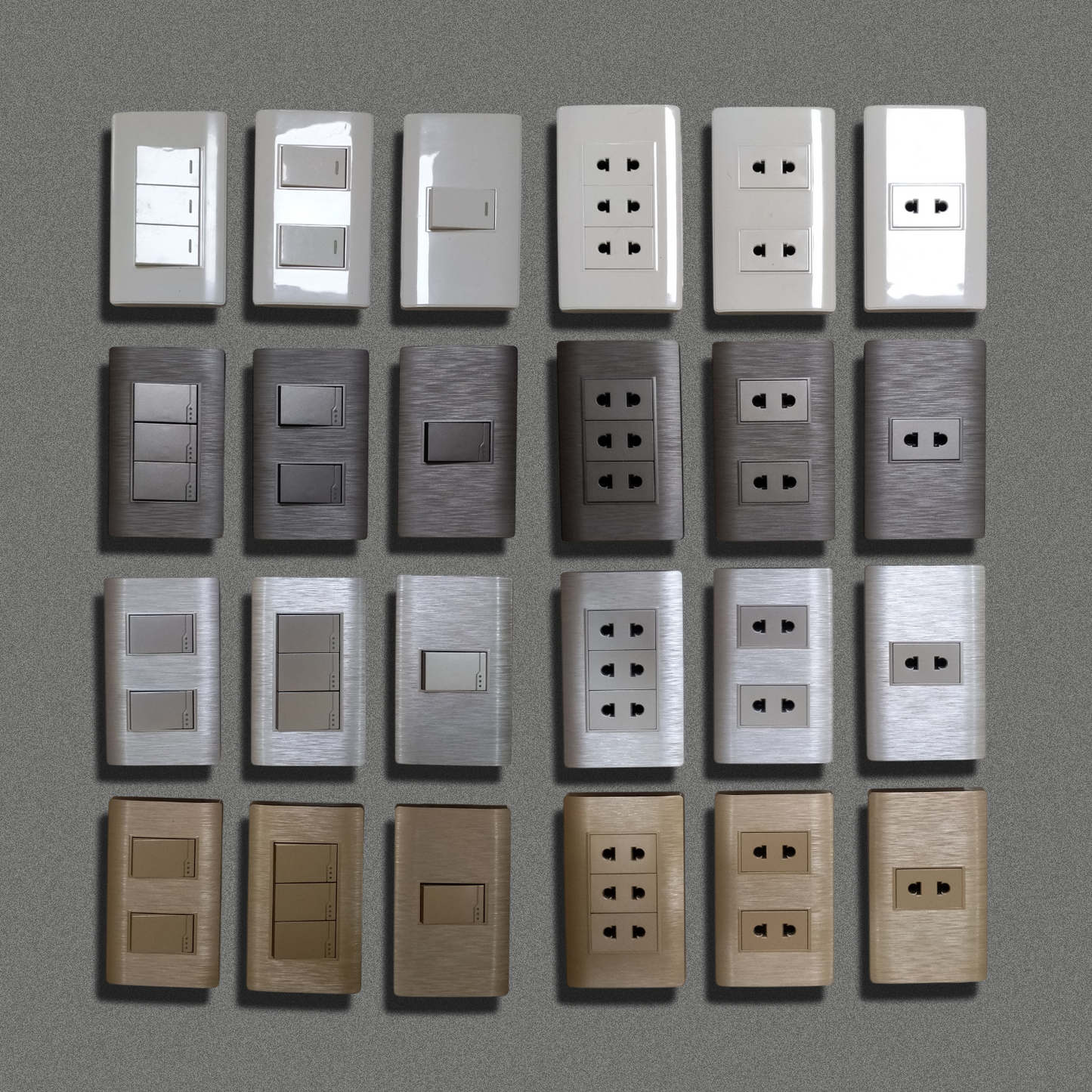 Wall Switch- One Way - Silver