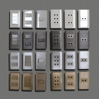 Wall Switch- One Way - Silver