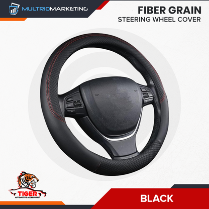 Steering Wheel Cover - Fiber Grain