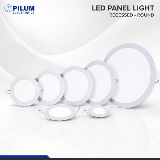 LED Panel Light - Recessed - Round