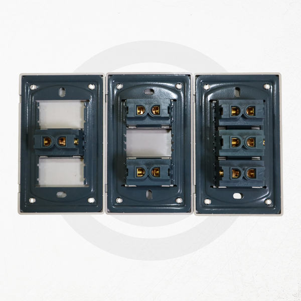Wall Outlet - Wide Series Socket - Gray