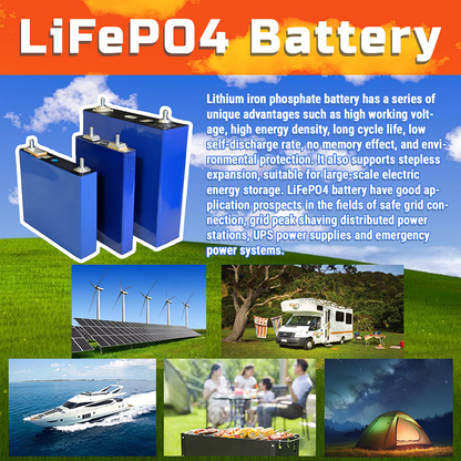 LiFePO4 Battery 3.2V 52Ah