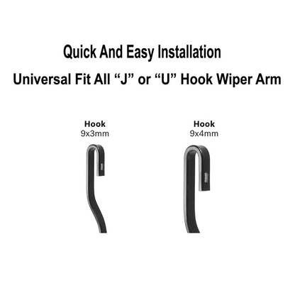 Universal Wiper Blade - Banana Type